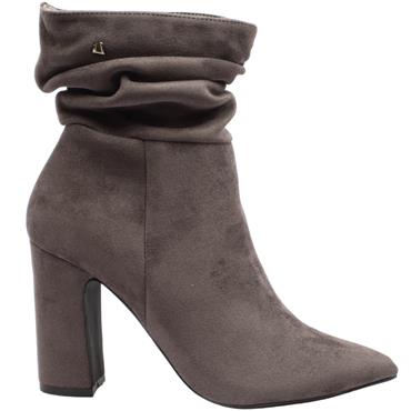 UNA HEALY LOVE TRAIN BOOT - TAUPE