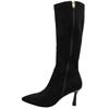 UNA HEALY LOVIN YOU BOOT - BLACK SUEDE