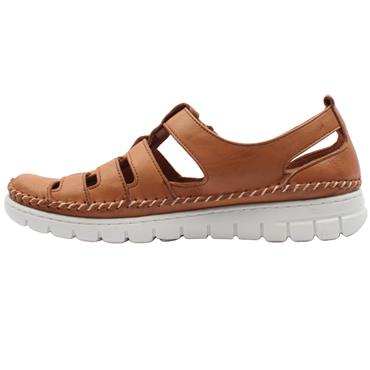 SOFTMODE LUNA SANDAL SHOE - TAN