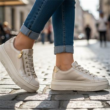 RIEKER M1953 SHOE - ICE WHITE