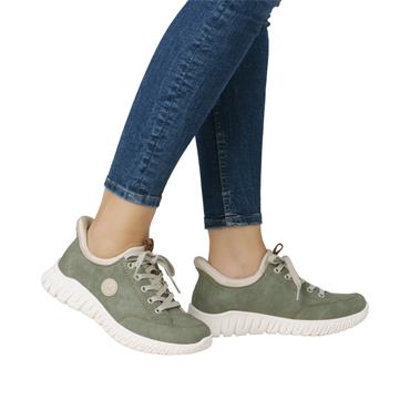 RIEKER M5354 SHOE - GREEN