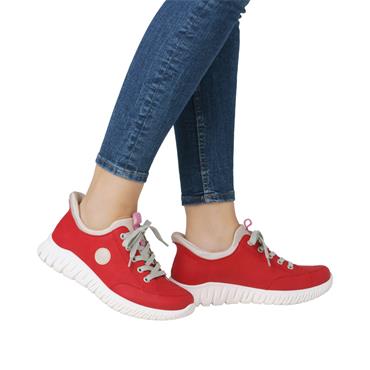 RIEKER M5354 SHOE - RED