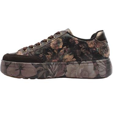 RIEKER M7711 SHOE - BROWN MULTI