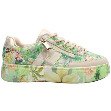 RIEKER M7711 SHOE - GREEN COMBI