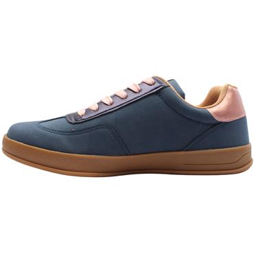 HEAVENLY FEET MADISON SHOE - NAVY PINK