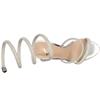 UNA HEALY MANEATER SANDAL - SILVER