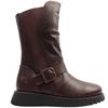 HEAVENLY FEET MARIANNE BOOT - BURGUNDY