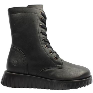 HEAVENLY FEET MARTINA5 BOOT - Black