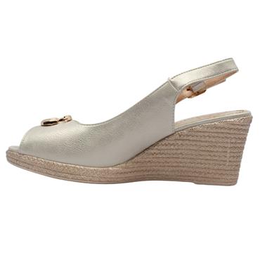 ZANNI MATHERA SANDAL - GOLD