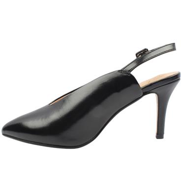 KATE APPLEBY MELTON SLING BACK - Black