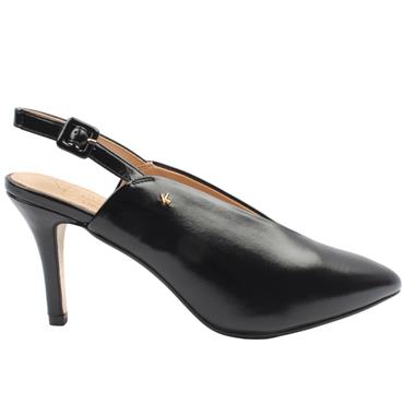 KATE APPLEBY MELTON SLING BACK - Black
