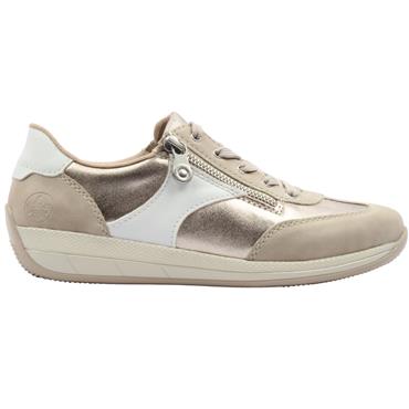 RIEKER N1103 SHOE - GINGER