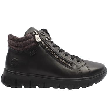 RIEKER N1305 BOOT TEX - BLACK/GREY