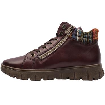 RIEKER N1305 BOOT TEX - WINE