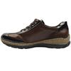 RIEKER N3200 SHOE - BROWN MULTI