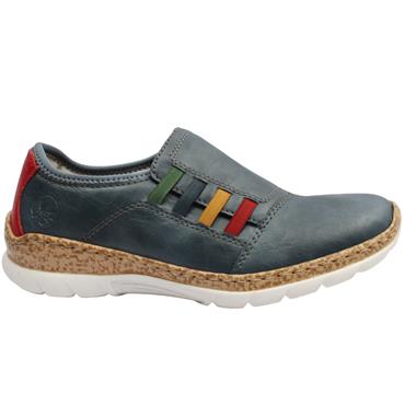 RIEKER N4264 SHOE - NAVY