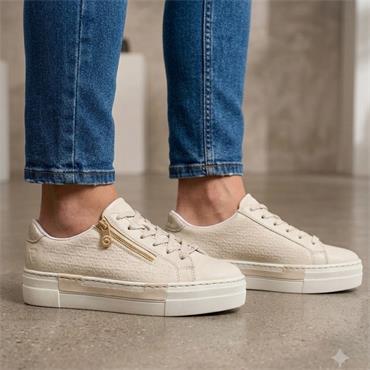 RIEKER N4914 SHOE - IVORY