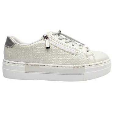 RIEKER N4960 SHOE - PEARL