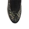 RIEKER N9362 BOOT - BLACK/LEOPARD