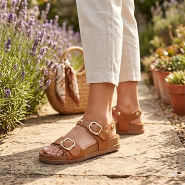 DRILLEYS NINETY EIGHT SANDAL - TAN