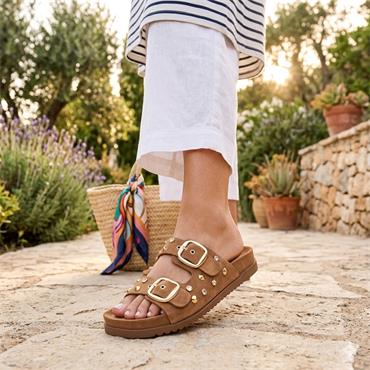 DRILLEYS SANDAL NINETYSEVEN - TAN