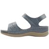 HEAVENLY FEET NORA SANDAL - DENIM