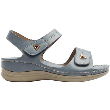 HEAVENLY FEET NORA SANDAL - DENIM