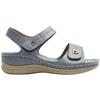 HEAVENLY FEET NORA SANDAL - DENIM