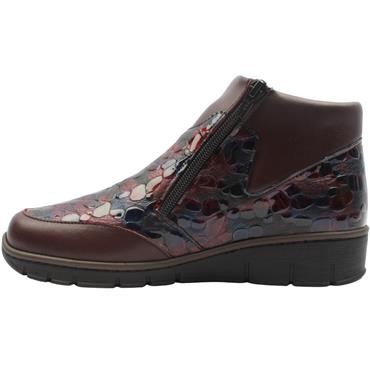 SOFTMODE OAKLAND BOOT - BURGUNDY