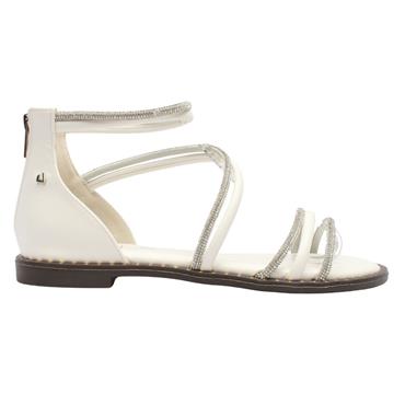 UNA HEALY OCEAN EYES SANDAL - WHITE