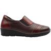 SOFTMODE OLIVE SHOE - BURGUNDY