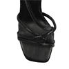 UNA HEALY OUTLAW SANDAL - Black
