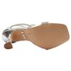 UNA HEALY OUTLAW SANDAL - SILVER