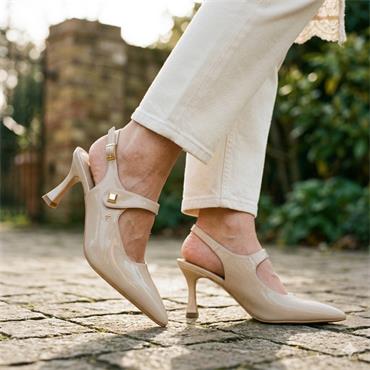 KATE APPLEBY PARCIAU SLING BACK - BEIGE