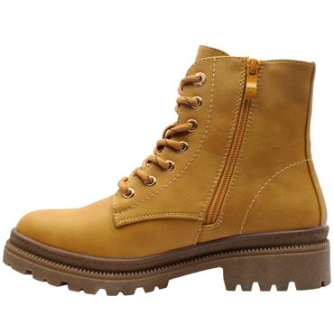 HEAVENLY FEET PARKER BOOT - MUSTARD