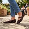 UNA HEALY PICTURE WINDOW SHOE - BROWN