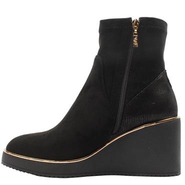 KATE APPLEBY POOLE BOOT - BLACK SUEDE