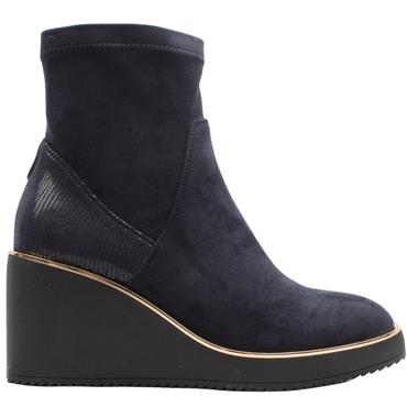 KATE APPLEBY POOLE BOOT - NAVY SUEDE NUBUCK