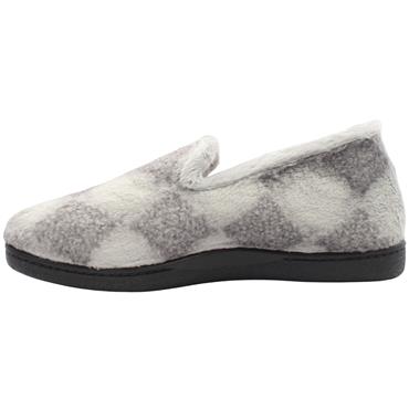 PLUMAFLEX R12039 SLIPPER - GREY