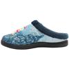 PLUMAFLEX R12213 SLIPPER MULE - NAVY