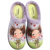 PLUMAFLEX R12213 SLIPPER MULE - PURPLE