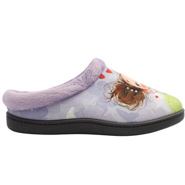 PLUMAFLEX R12213 SLIPPER MULE - PURPLE