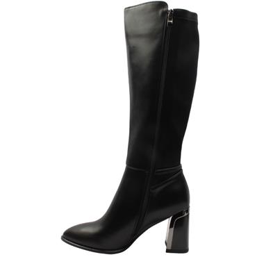 REDZ R1556 KNEE HIGH BOOT - Black