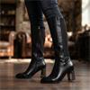 REDZ R1556 KNEE HIGH BOOT - Black