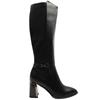 REDZ R1556 KNEE HIGH BOOT - Black