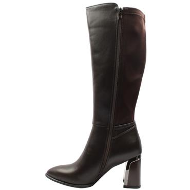 REDZ R1556 KNEE HIGH BOOT - BROWN