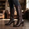 REDZ R1556 KNEE HIGH BOOT - BROWN