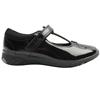 CLARKS RELDA MAGIC K SHOE - BLACK PATENT E