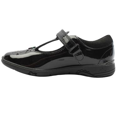 CLARKS RELDA MAGIC K SHOE - BLACK PATENT H