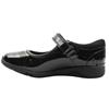 CLARKS RELDA WISH K SHOE - BLACK PATENT G